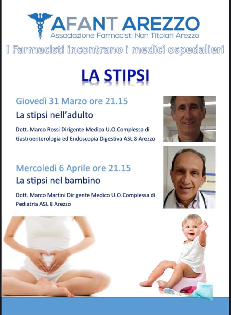 I farmacisti incontrato i medici ospedalieri: LA STIPSI (31 Marzo e 6 Aprile)