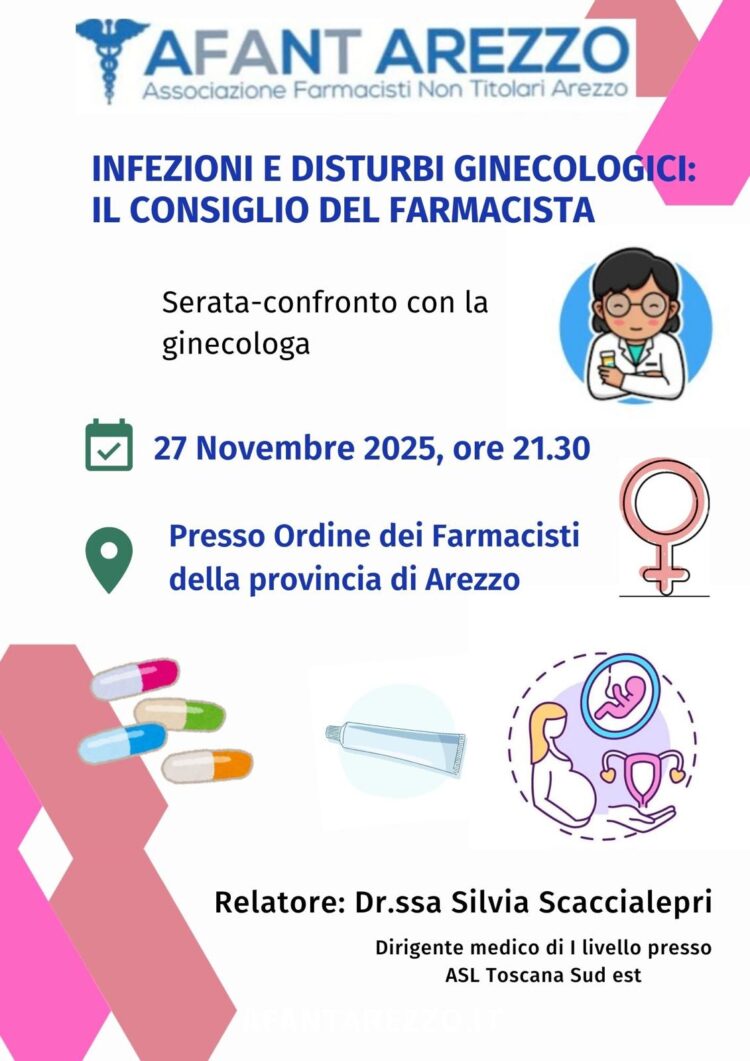 INFEZIONI E DISTURBI GINECOLOGICI: IL CONSIGLIO DEL FARMACISTA