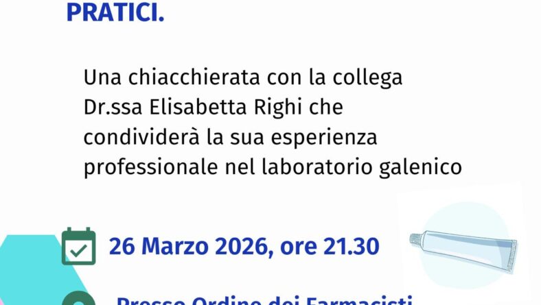 PILLOLE DI GALENICA: PREPARAZIONI OFFICINALI SENZA PRESCRIZIONE MEDICA, LEGISLAZIONE E ASPETTI TECNICO-PRATICI.